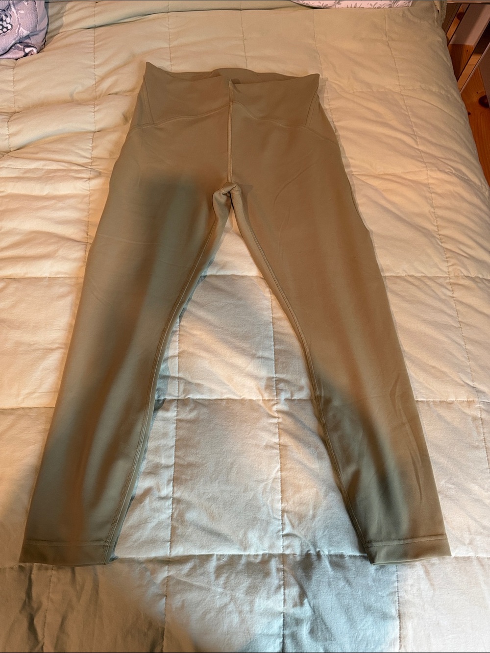 lululemon athletica Instill Leggings in Olive Green